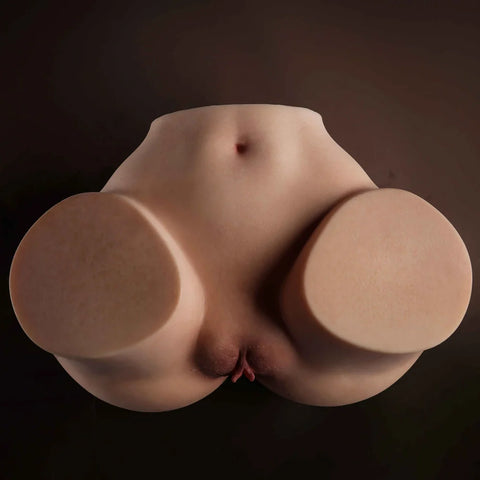 M62-38.8LB Rosie Silicone BBW Big Ass Sex Doll Anal Torso with Bubble Butt | LoveNestle