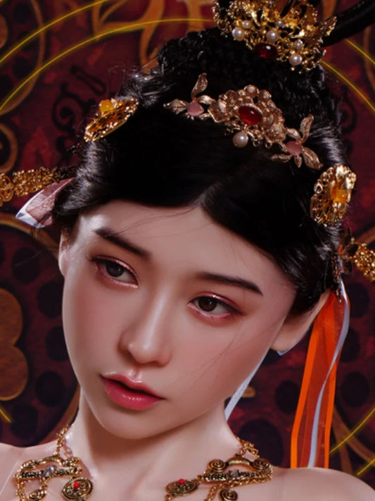 F487丨Angel Kiss Doll head-Silicone Sex Doll Head