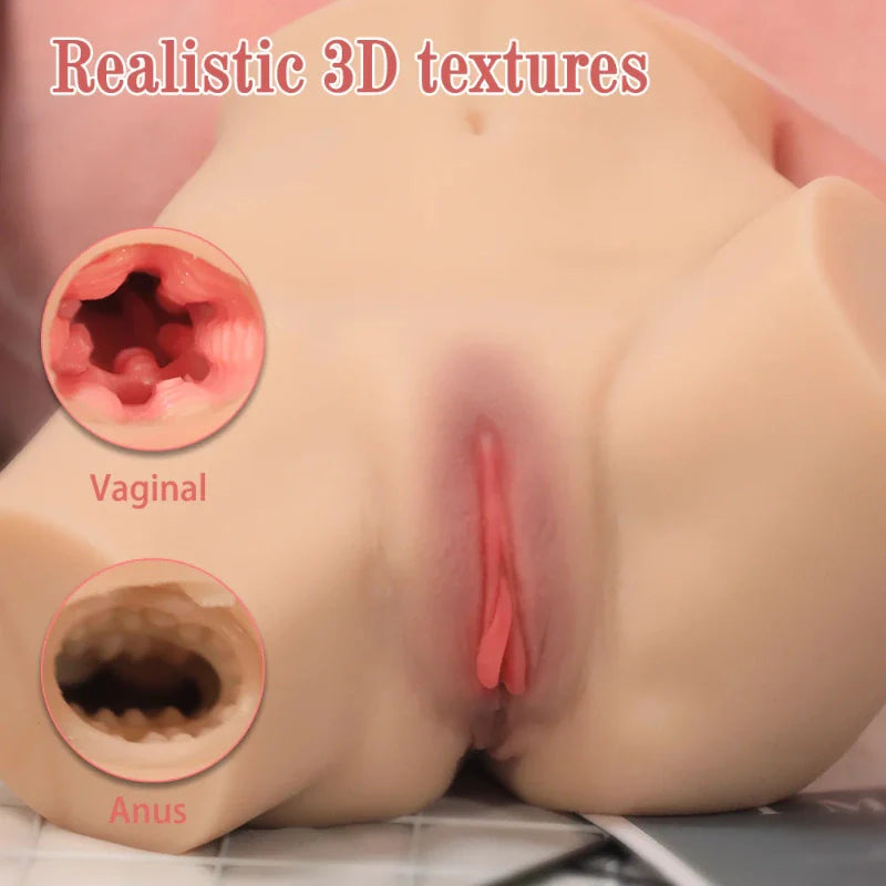 M208-Cheap Mini Sex Doll Torso Fake pussy and Ass |Xingse-5.9lb