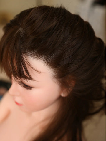 S396-160cm/5ft2 B Cup Small Breast Silicone Head TPE Chinese Sex Doll | SY Doll