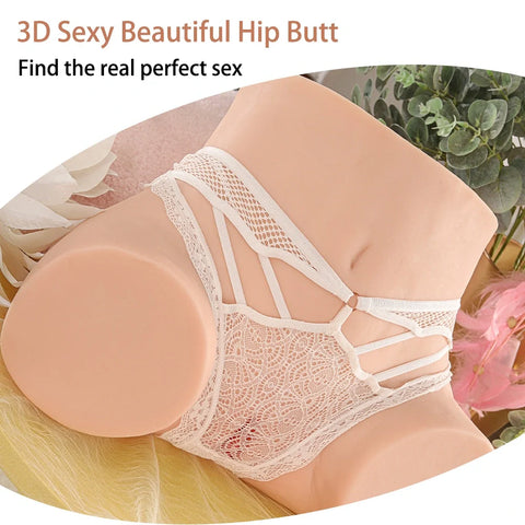 M201-Pocket Pussy Big Ass Sex Doll Torso| Xingse-(18lb)