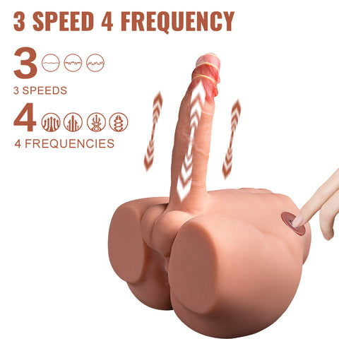 M239-Electric Male Ass Torso Adult Toys|xingse-9.56lb 6.88″ Dildo