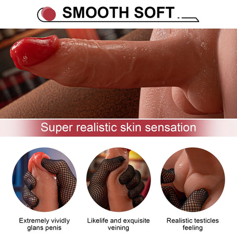 M238- Electric Male Ass Torso Adult Toys |xingse-9.03lb 6.69″ Dildo