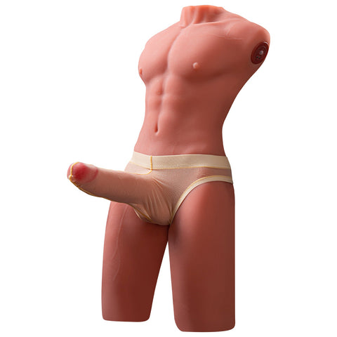 H238-Electric Male Femboy Sex Doll Torso Adult Toys|xingse-17.63lb 6.69″ Dildo