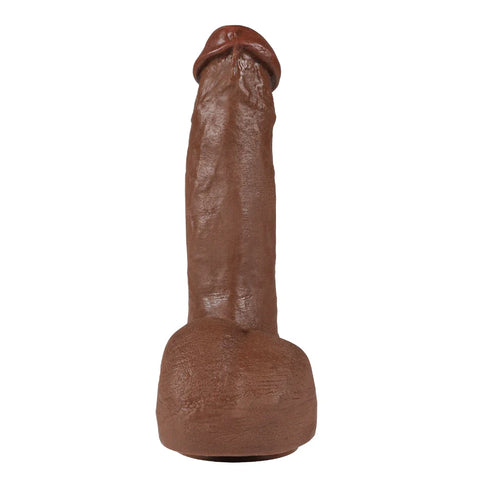 M231-Ultra realistic Black Shemale Male Torso TPR Dildo|In Stock Xingse-11.02''