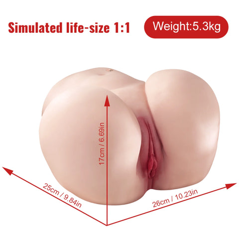 M207-Robot Ass Sex Doll Torso Male Masturbator|Xingse-11.68lb