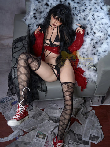 S2112-Flat Chested Silicone Sex Doll | Irontech Doll-161cm(5ft3)-29kg A Cup