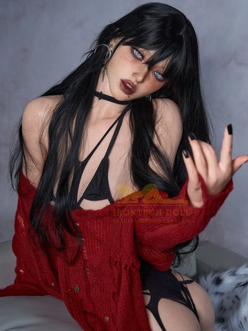 S2112-Flat Chested Silicone Sex Doll | Irontech Doll-161cm(5ft3)-29kg A Cup