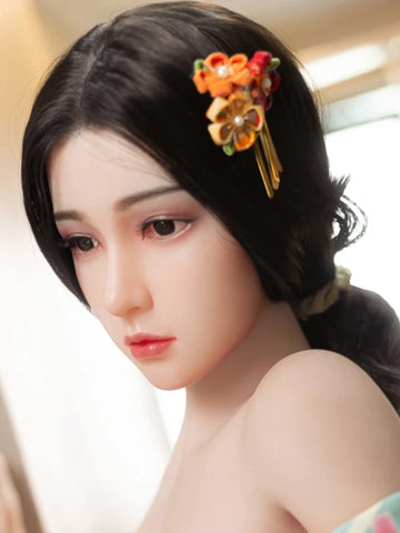 F122 Silicone Sex Doll Head丨Aibei Doll Head