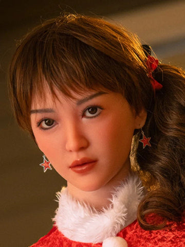 F489丨Angel Kiss Doll head-Silicone Sex Doll Head