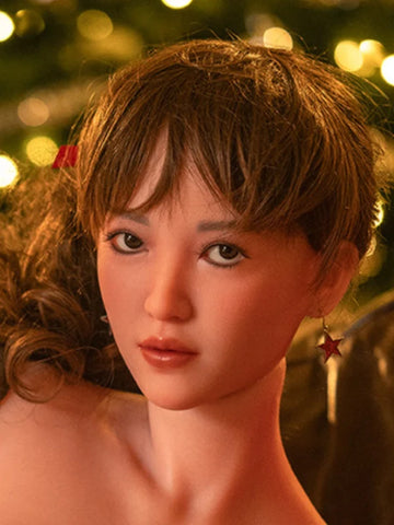 F489丨Angel Kiss Doll head-Silicone Sex Doll Head