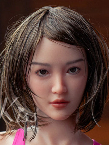 F490丨Angel Kiss Doll Head-Silicone Sex Doll Head