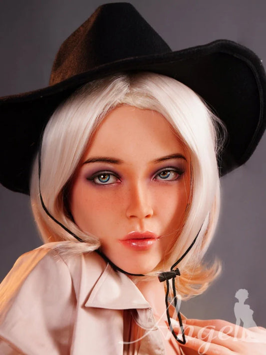 F523丨Angel Kiss Doll Head-Silicone Sex Doll Head