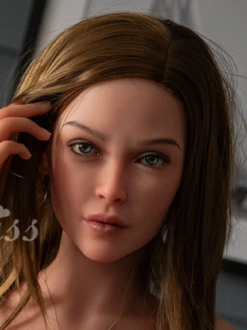 F491丨Angel Kiss Doll Head-Silicone Sex Doll Head