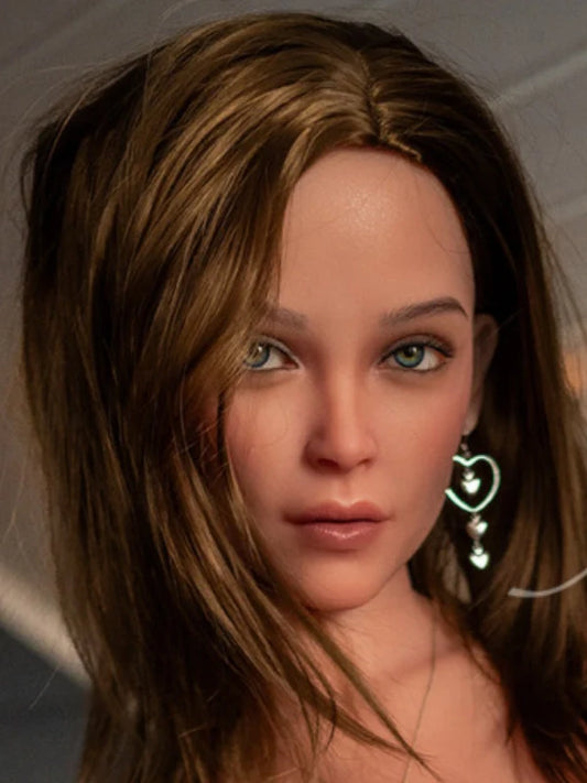 F491丨Angel Kiss Doll Head-Silicone Sex Doll Head