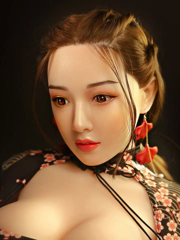S400-158cm/5ft2-33kg D Cup Lifelike Silicone Head Chinese Cheap AI Sex Doll | SY Doll