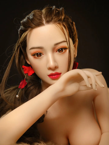 S400-158cm/5ft2-33kg D Cup Lifelike Silicone Head Chinese Cheap AI Sex Doll | SY Doll