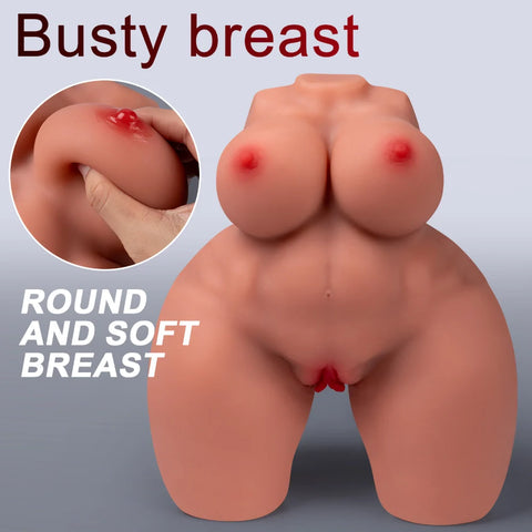 H235-Black Cheap Sex Doll Torso Mini GYATT BBW Thick Realistic |xingse-9.92lb