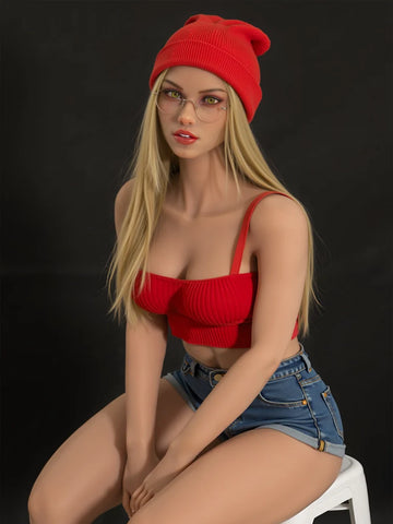 S3045 Blonde TPE Sex Doll | Aibei Doll 151cm(4ft11)-37kg F Cup