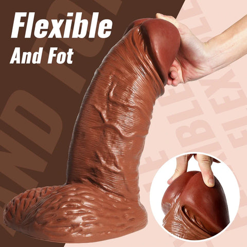 M228-TPR Dildo Shemale Black Male Torso|In Stock Xingse-12.8'' 6kg
