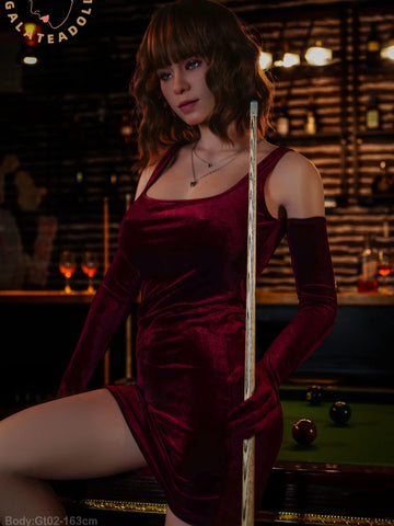 S3296-Billiards Babe ROS Silicone Sex Doll | Galatea doll 163cm D Cup