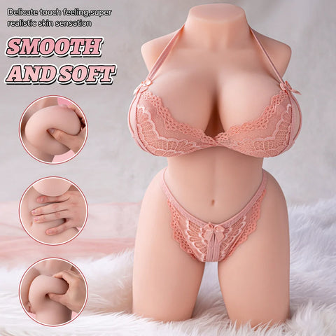 H233-Realistic Curvy Light weight Sex Doll Torso|xingse-15.43lb/47cm