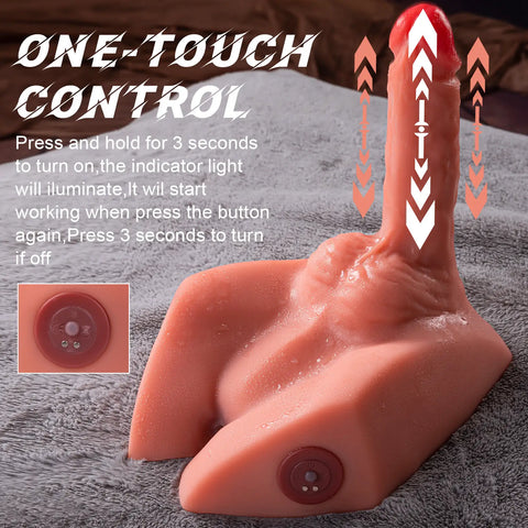 M237-Electric Male Sex Doll Rechargeable Ass Torso |xingse-7.87″ Dildo
