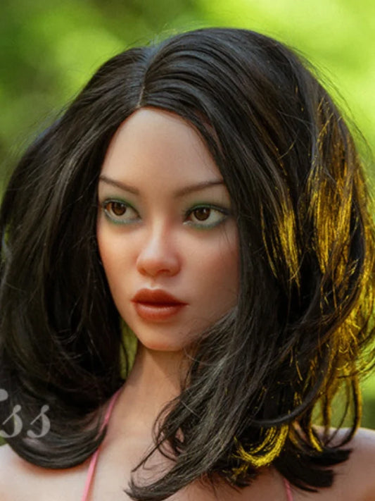 F493丨Angel Kiss Doll Head-Silicone Sex Doll Head