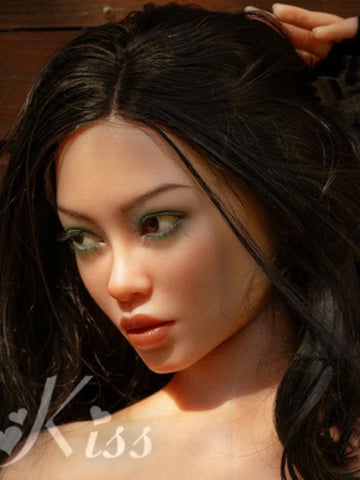 F493丨Angel Kiss Doll Head-Silicone Sex Doll Head