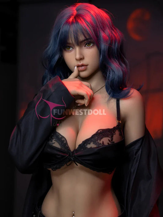 F2141-157cm G Cup Lily Petite Robotic TPE Del Sesso｜Fun West Doll