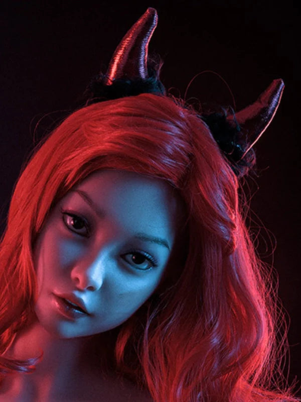F495丨Angel Kiss Doll Head-Silicone Sex Doll Head
