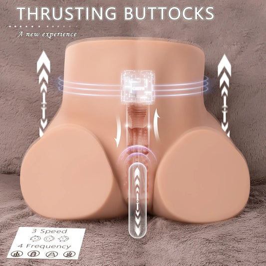 M243-Robot Sex Doll Big Ass Sucking & Vibration Mastubator|xingse-25.57lb