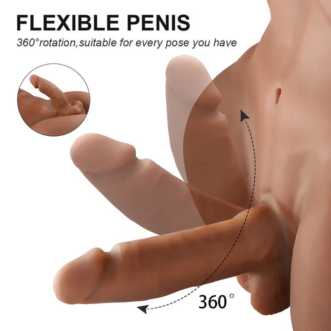 H220-Femboy Shemale&Trans Sex Dolls Torso Dildo|xingse-16.1lb 6.69inch Dildo