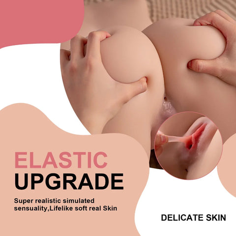 H245- Best Robot Sex Doll LifeSize Torso Vibrating & Sucking|xingse-70.54lb