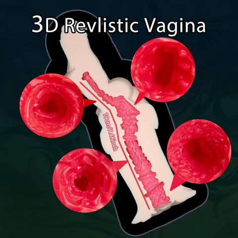 M253-Anime Hentai Silicone Pocket Pussy Flower Fairy | MRL-1.12LB