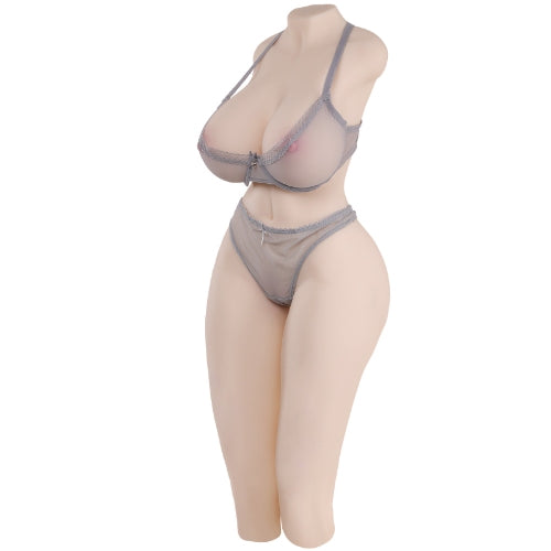 T32-(18.5kg) Bambola del sesso del busto realistica con seni grandi