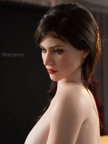 S672-167cm/5ft5 E Cup Big Breast Realistic Silicone Sex Doll | Starpery Doll