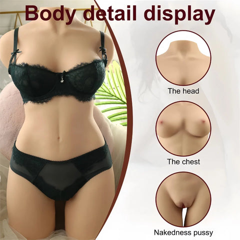 H202  Realistic Half Torso Sex Doll |Xingse-(40.78lb/75cm)