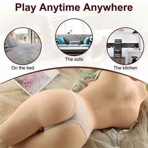 H202  Realistic Half Torso Sex Doll |Xingse-(40.78lb/75cm)