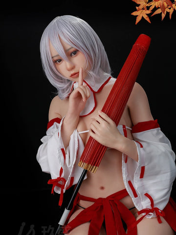 S4282—156cm/5ft2-26kg Kaiya B Cup Premium Japanese Anime Silicone Sex Doll | Jiusheng Doll