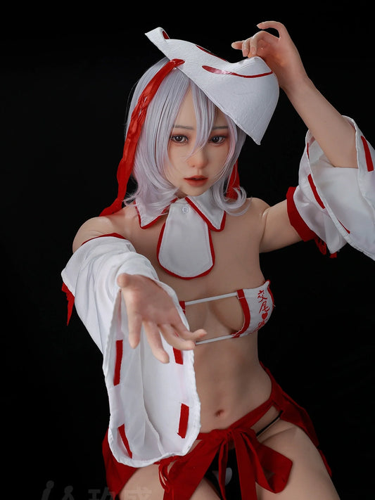 S4282—156cm/5ft2-26kg Kaiya B Cup Premium Japanese Anime Silicone Sex Doll | Jiusheng Doll