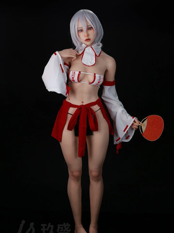 S4282—156cm/5ft2-26kg Kaiya B Cup Premium Japanese Anime Silicone Sex Doll | Jiusheng Doll