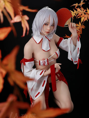 S4282—156cm/5ft2-26kg Kaiya B Cup Premium Japanese Anime Silicone Sex Doll | Jiusheng Doll