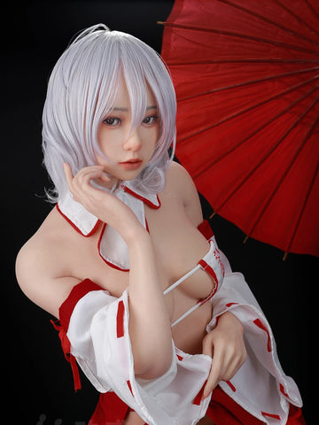 S4282—156cm/5ft2-26kg Kaiya B Cup Premium Japanese Anime Silicone Sex Doll | Jiusheng Doll