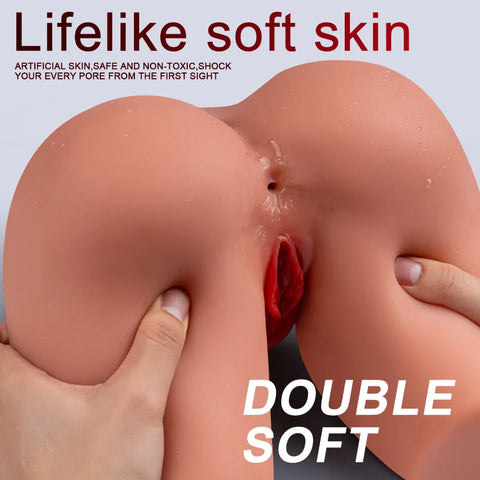 H235-Black Cheap Sex Doll Torso Mini GYATT BBW Thick Realistic |xingse-9.92lb