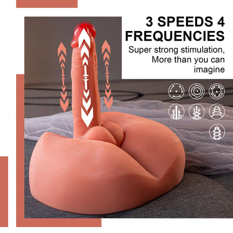 M236-Dildo Male Rechargeable Sex Doll  Electric Ass Torso|xingse-7.05lb 7.87″