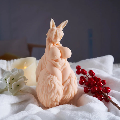 M252- Elf Anime pocket pussy Silicone Hentai  Furry Rabbit | MRL-1.78LB