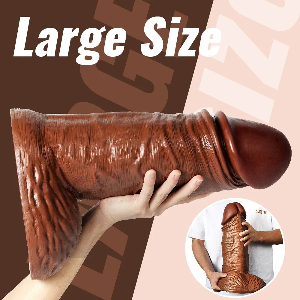 M228-TPR Dildo Shemale Black Male Torso|In Stock Xingse-12.8'' 6kg
