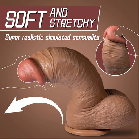 M224 TPR  Male Torso Dildo Super Thick Glans Penis | In Stock Xingse-9.06'' 3kg