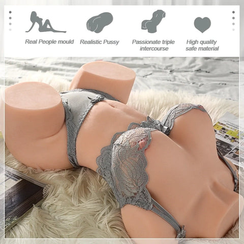 H227-Torso Sex Doll Male Masturbator|xingse-15lb